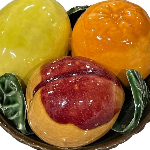 Vintage Jay Willfred Fruit Bowl Plate Home Decor 3D Ceramic Collector Portugal - Picture 12 of 15